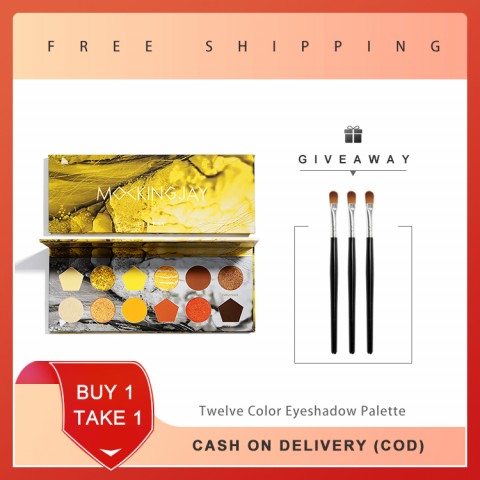 Deluxe and Waterproof Versatile Eyeshadow Palette
