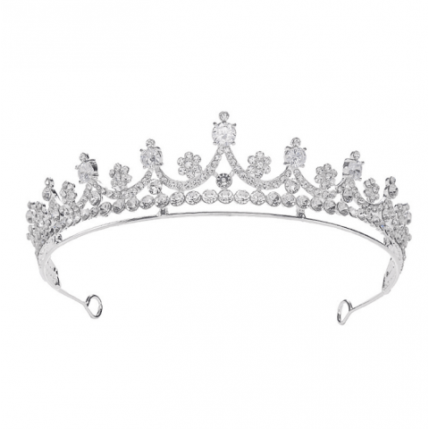 The same style as the star bride zircon crown headdress