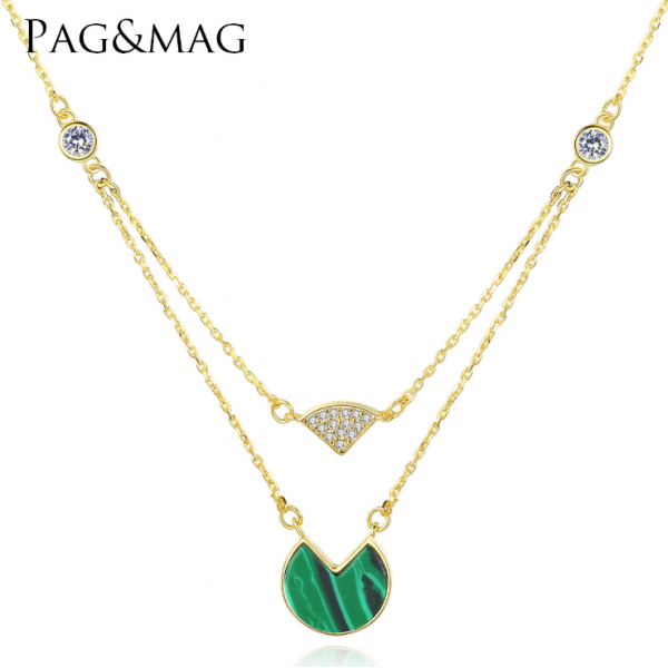 Hot Sale s925 Sterling Silver Malachite ..