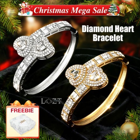 Diamond Heart Bracelet