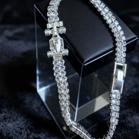Formula Racing Double Row Bracelet