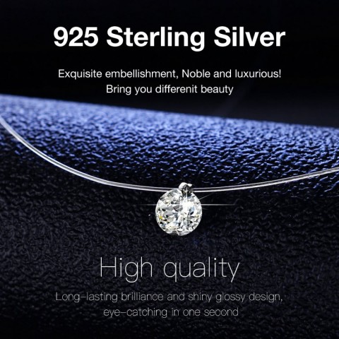 925 Sterling Silver Luxurious Necklace