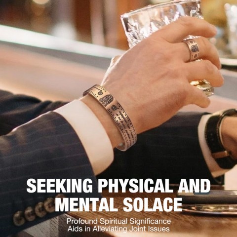 Birheng Maria  Magnetic Adjustable Ring and Bracelet Set