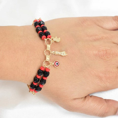 Evil Eye Elephant Bracelet