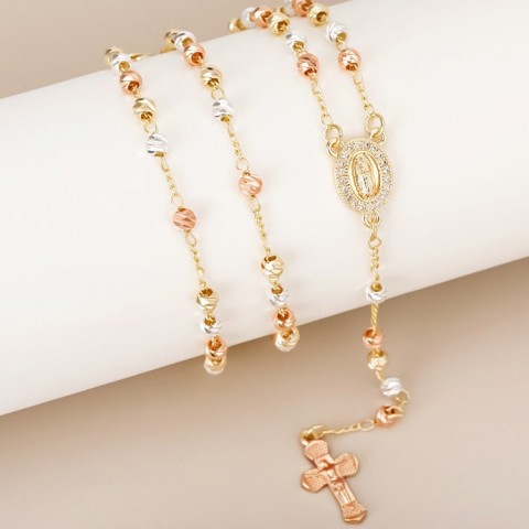 14K Gold Planted Birheng Maria Necklace