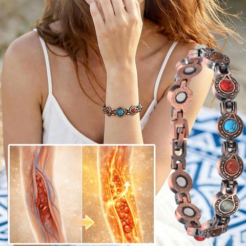 Red copper vintage Bracelet