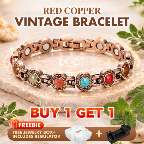 Red copper vintage Bracelet