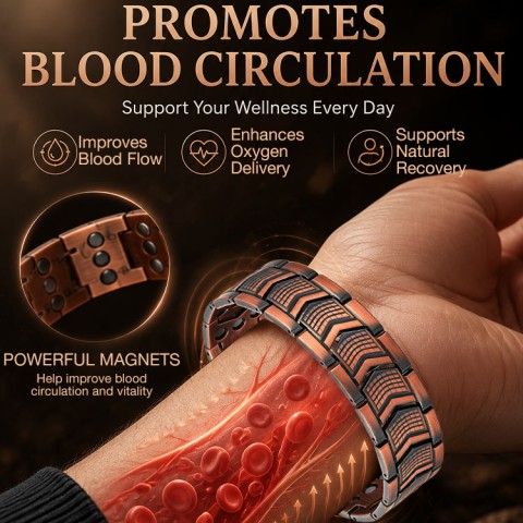Copper Arrow Magnetic Therapy Bracelet