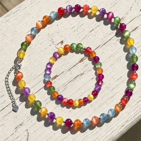 Dopamine Rainbow Color-Changing Jewelry Set