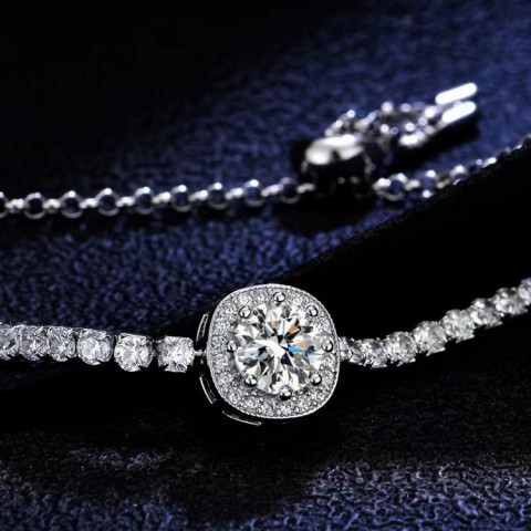 moissanite bracelet