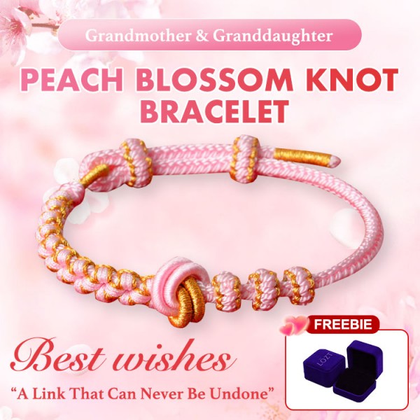 peach blossom bracelet