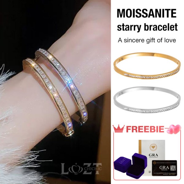 Moissanite starry bracelet