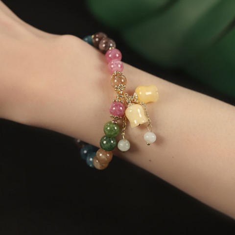 Tourmaline Natural Stones Bracelet