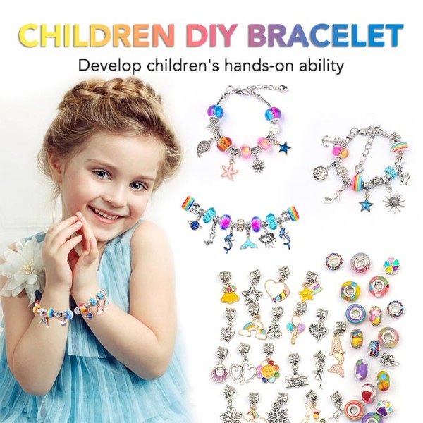 DIY Charm Bracelet Making Kit for Kids..