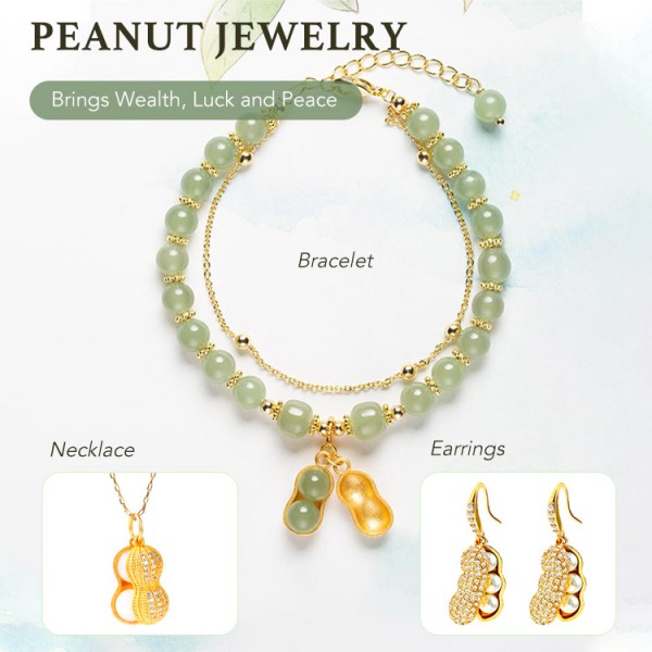 Peanut Jewelry - Brings Wealth, Luck and Peace