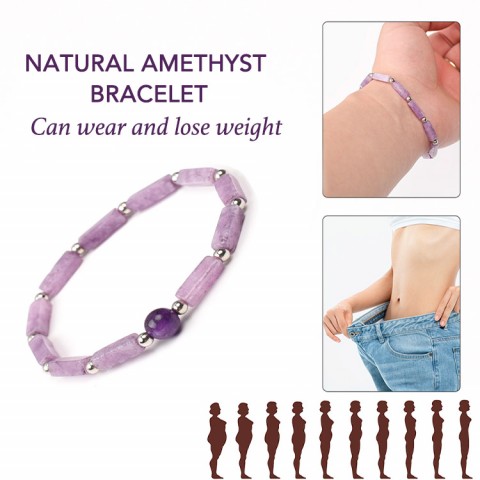 Natural Amethyst Bracelet