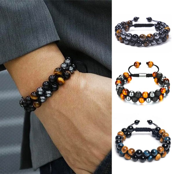 Triple Protection Bracelet-Genuine Tiger..