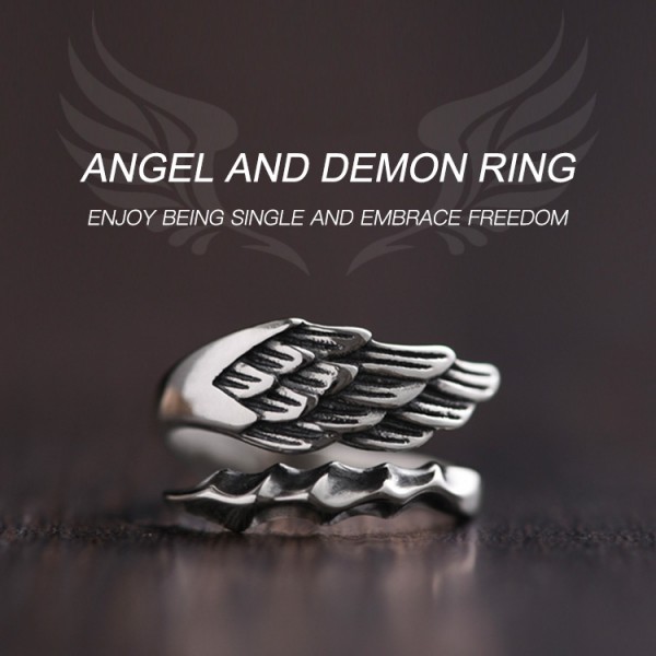 Angel and Demon Ring