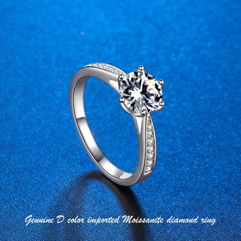 S925 Moissanite ring