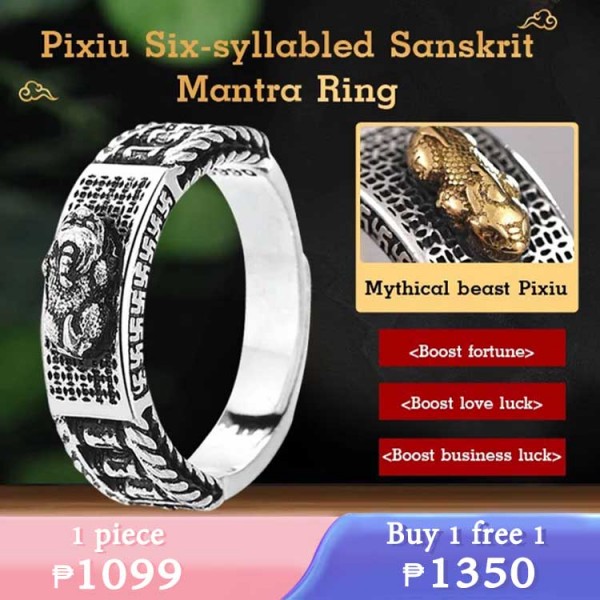 Lucky Blessing Pixiu ring..