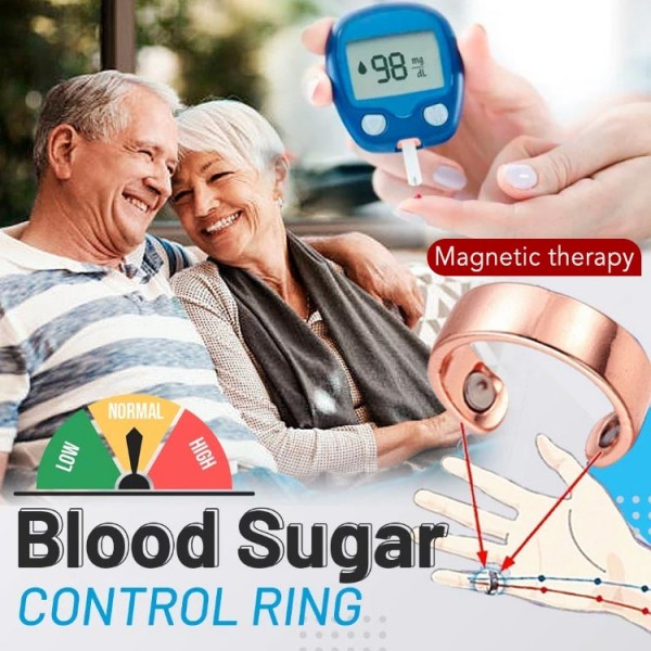 Magnetic therapy blood sugar control rin..