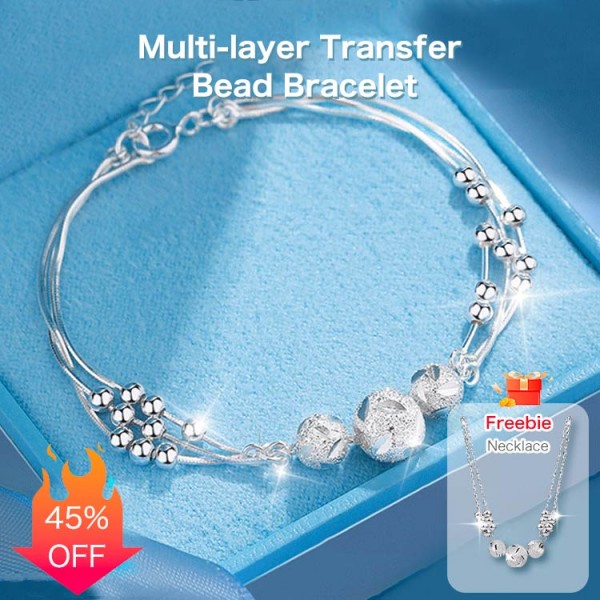 Multi-layer Transfer Bead Bracelet..