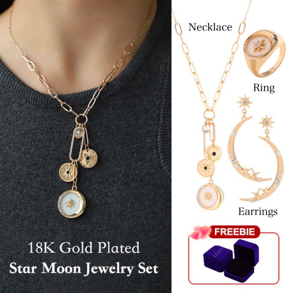 Star Moon Magic Jewelry Set..