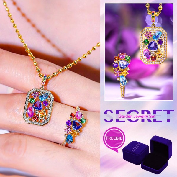 Secret Garden Jewelry Set