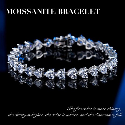 Moissanite Jewelry Set-Best gift