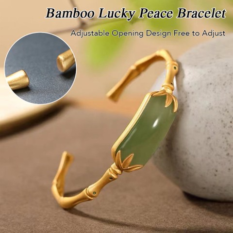 Luxury BAMBOO Jade Jewelry Set