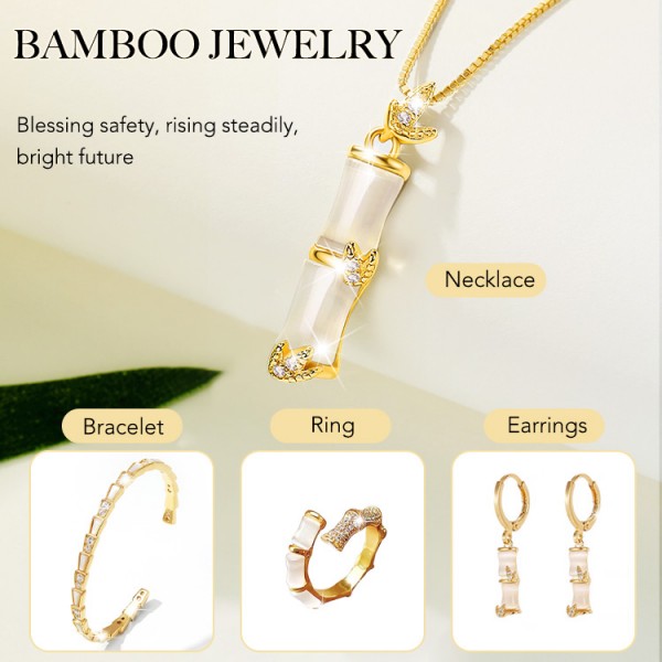Bamboo Jewelry-Blessing Safety, rising s..