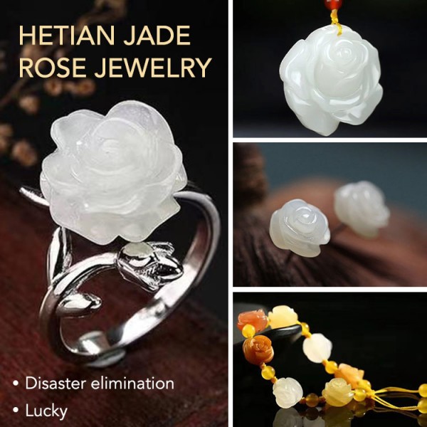 hetian jade rose jade..