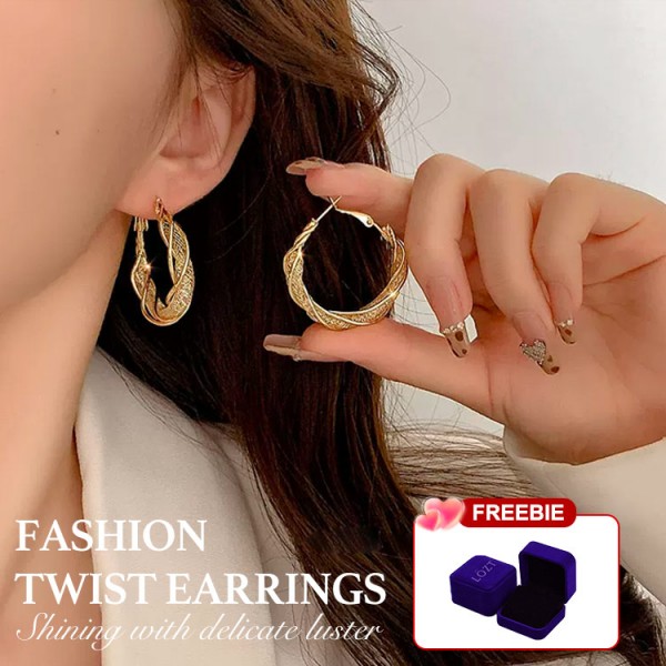 Fashion Twist Earrings