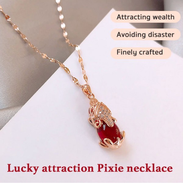 Lucky attraction Pixie necklace