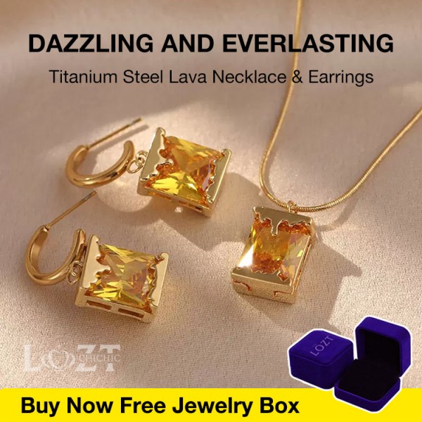 Titanium Steel Lava Jewelry