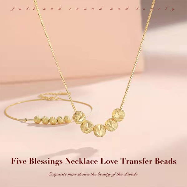 Five Blessings Necklace Love Transfer Be..