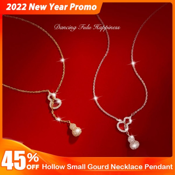 Hollow Small Gourd Necklace Pendant..