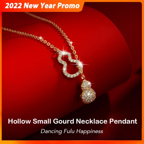 Hollow Small Gourd Necklace Pendant