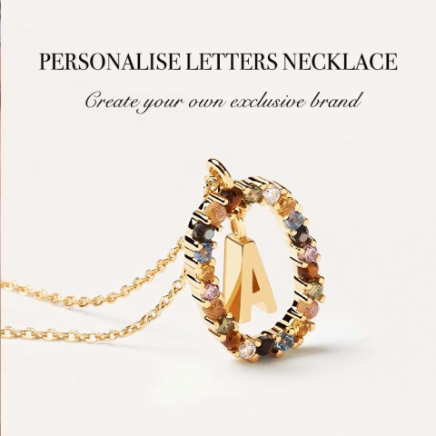 Personalized Letter Necklace-TT