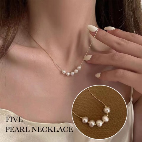High Quality Natural Pearl Clavicle Necklace