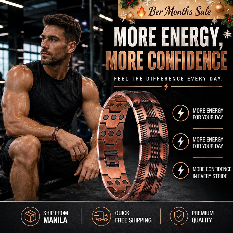 Ber Months Sale - Cross Double Row Magnetic Bracelet - Found your stress-relief secret, Magnetic Wellness Boost