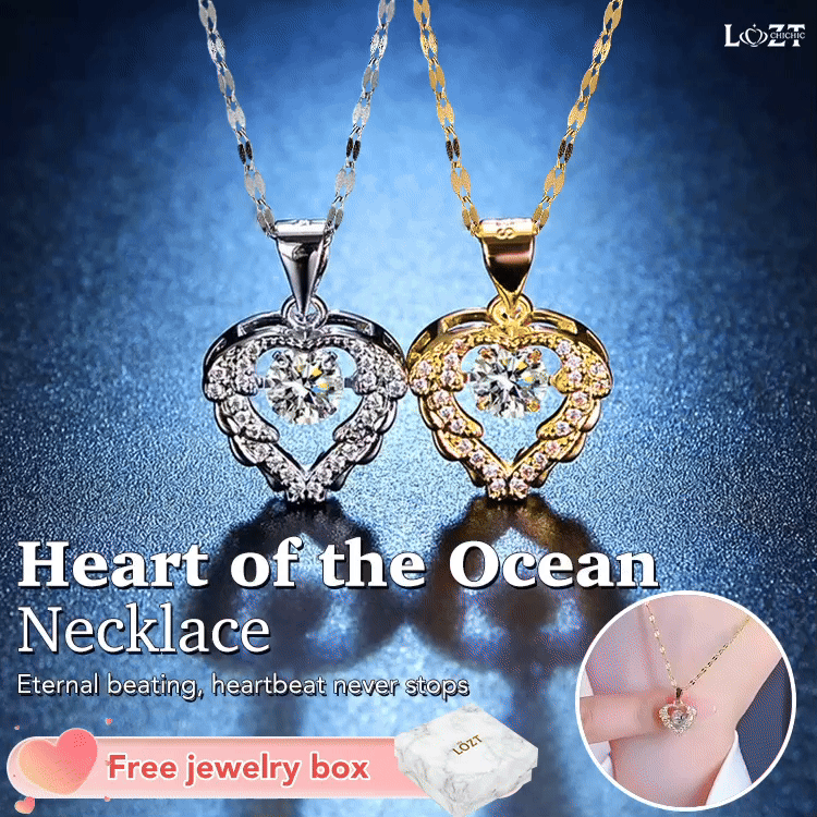 Marys Month promotions-Heart of the Ocean Necklace-Bring you beauty and elegance-Free gift box