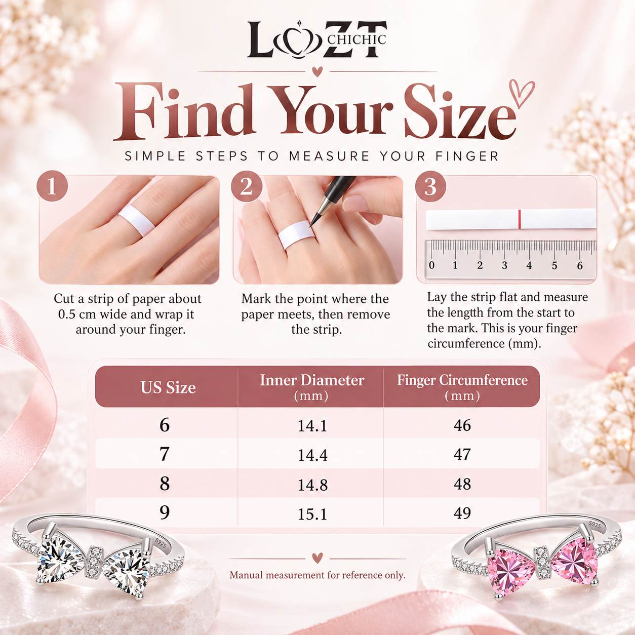 Christmas Sale -elegant bow decor ring - Free Luxury Jewelry Box