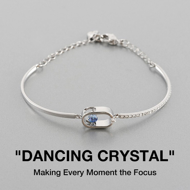 Mothers Day Promo- Swarovski same style Sparkling Dance moissanite bracelet-Free gift box. GRA Certified. Adjustable size	