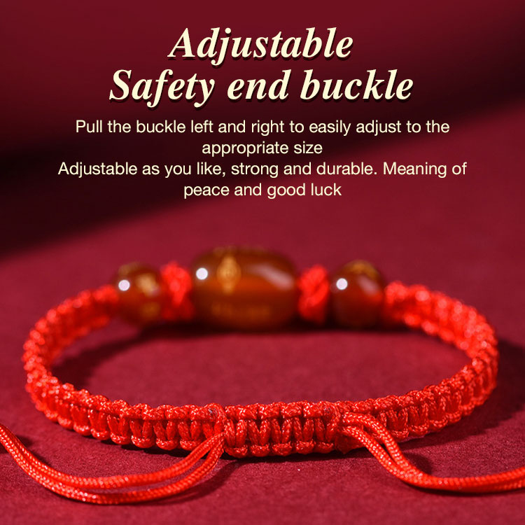 Easter promo - Buy more ₱649 each - Wear a red string braided bracelet with the twelve zodiac signs - bring a year of good luck and health.	