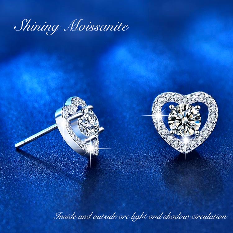 Moissanite Jewelry Set-Best gift